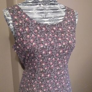 Cute Options Mauve lightweight shift dress Sz S